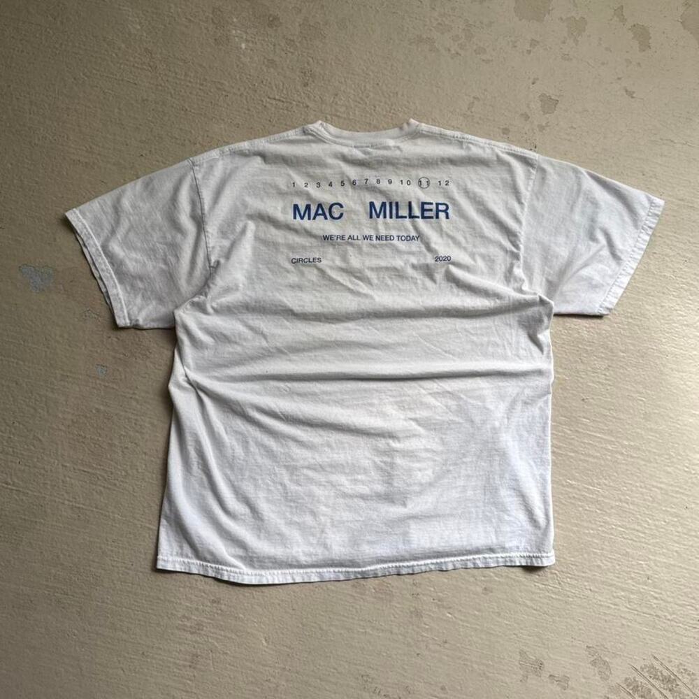Mac Miller Circles Merch Men's XXL Tee